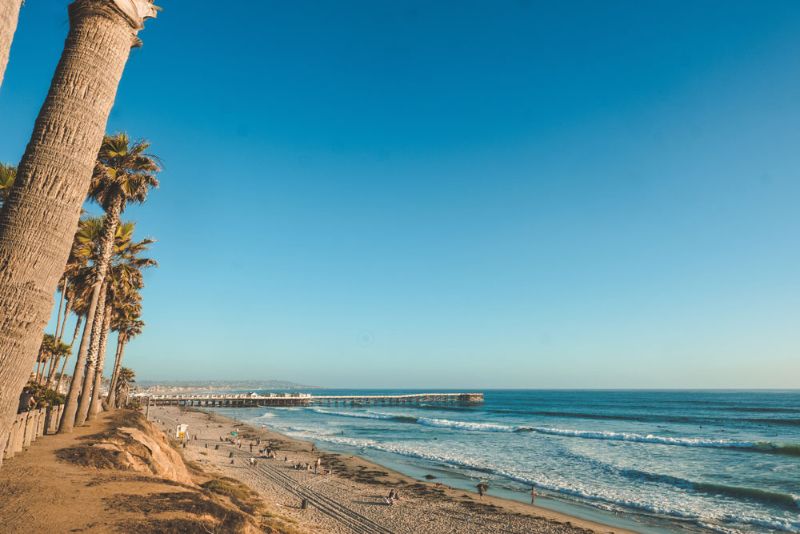 san diego history beach