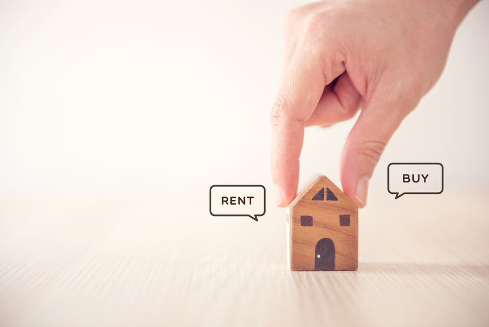 San Diego Buy vs rent